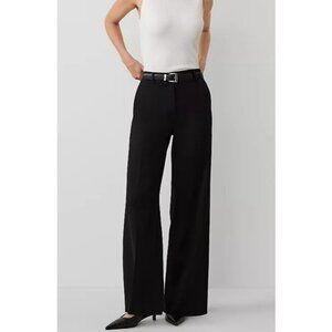 Ann Taylor The Perfect Wide-Leg Pant Black Size 16 Women’s Dress Pants